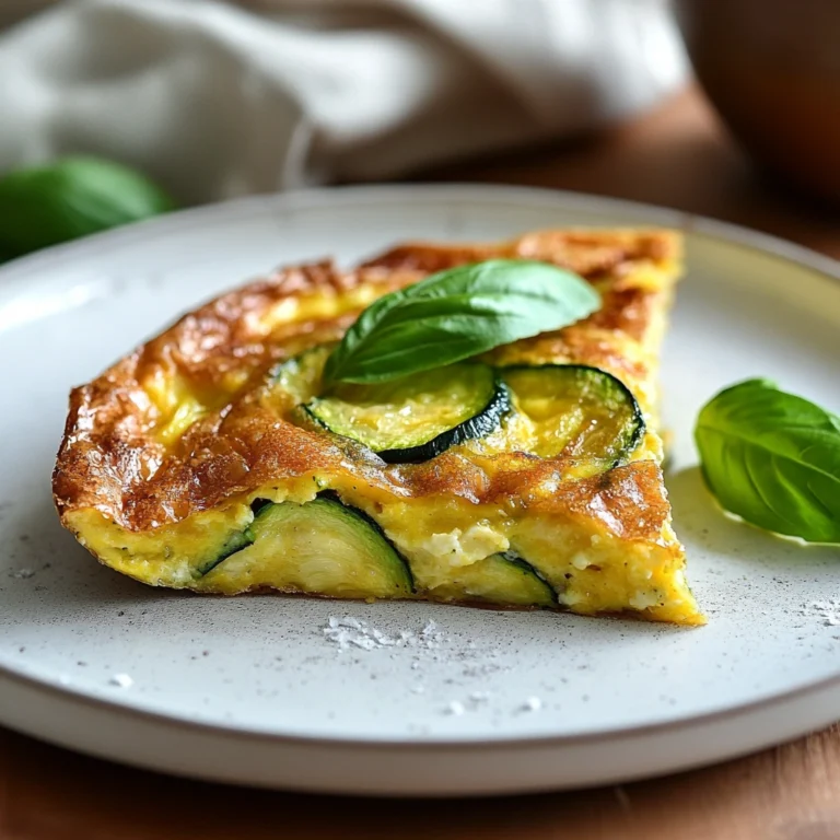frittata di zucchine al forno