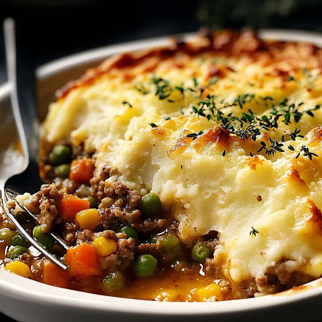 Ricetta di Shepherd's Pie, un piatto confortante e gustoso per gli amanti del cibo.