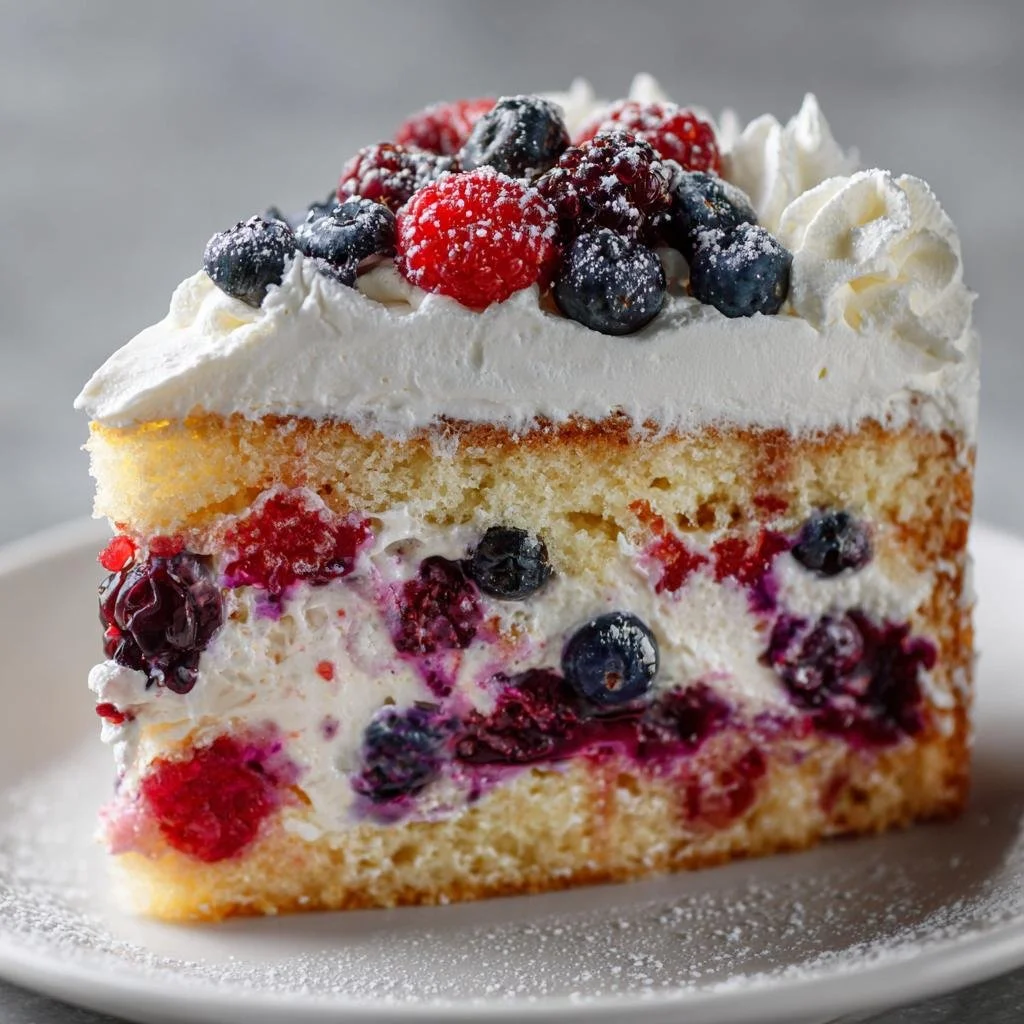 Torta Panna con Frutti di Bosco – scopri il suo sapore!