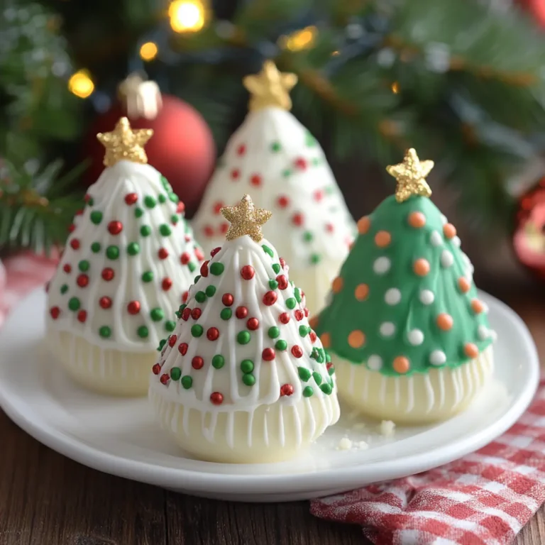 Christmas Tree Cake Truffles 🎅 Made with Little Debbie’s Cakes — Easy & Delicious