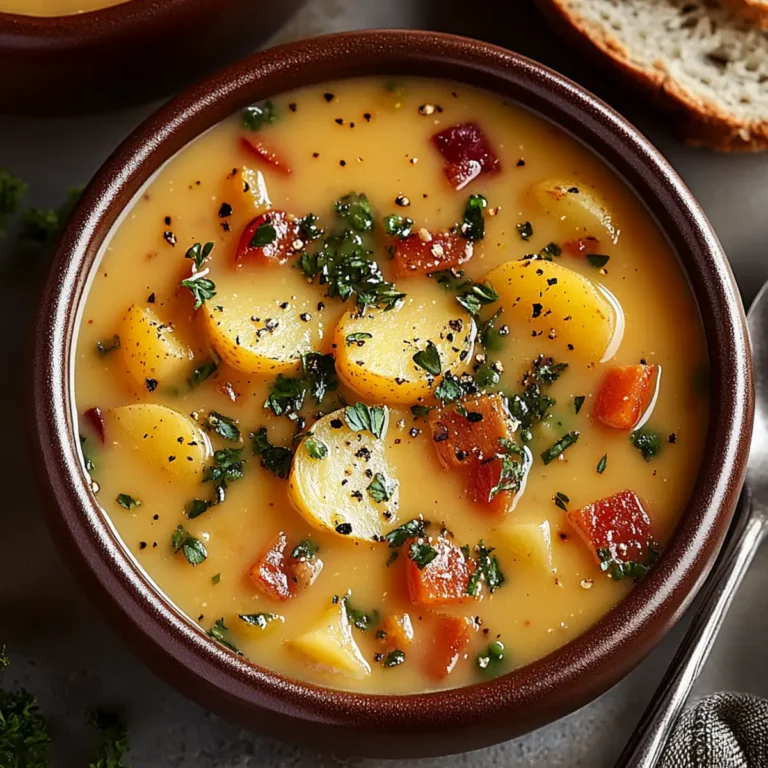 Creamy & Hearty Slow Cooker Cajun Potato Soup Recipe