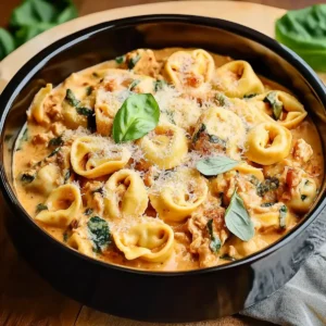 CrockPot Chicken Tortellini