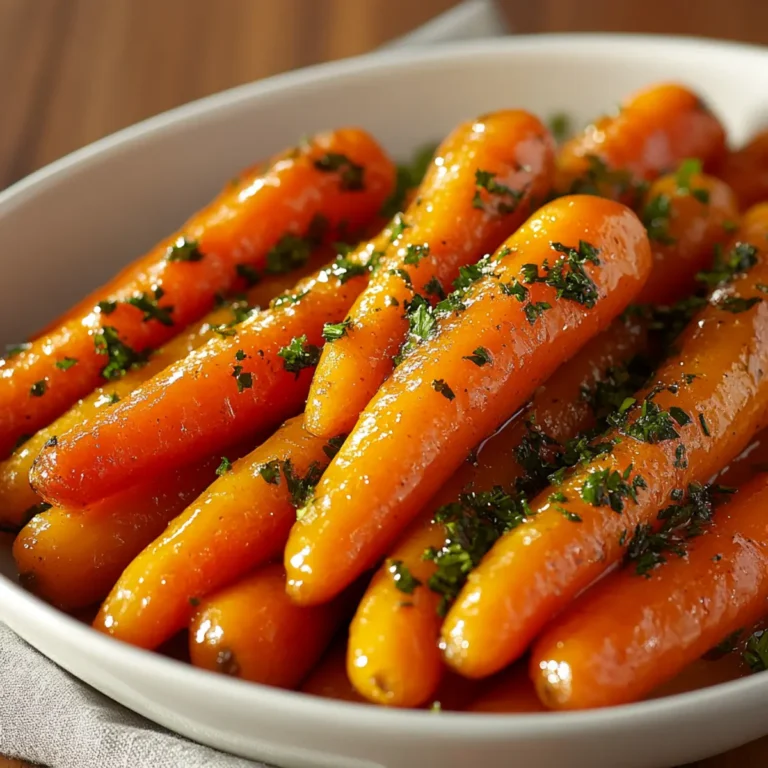 Easy Glazed Carrots – Sweet, Buttery Holiday Side Dish