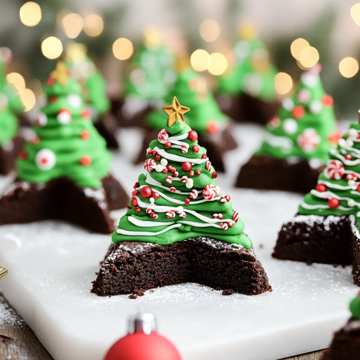 Christmas Brownie Trees – Festive Holiday Brownie Recipe for Kids & Parties