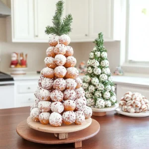 Christmas Donut Tree | Recipe By My Name Is Snickerdoodle