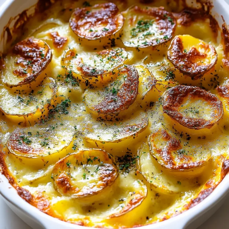 Cheesy Scalloped Potatoes Bake