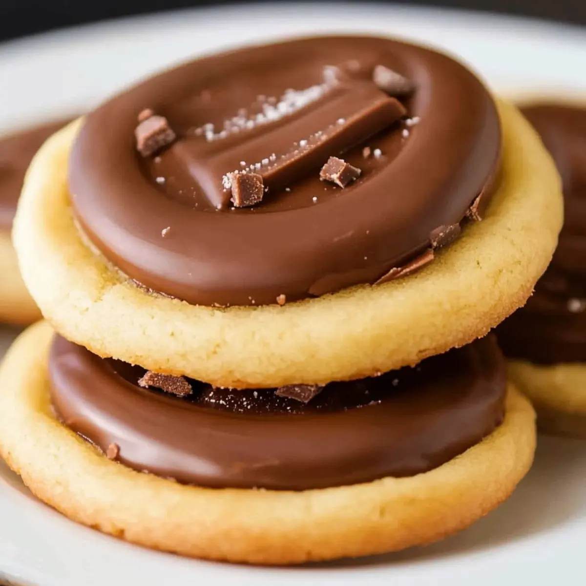 Decadent Twix Cookies for Christmas
