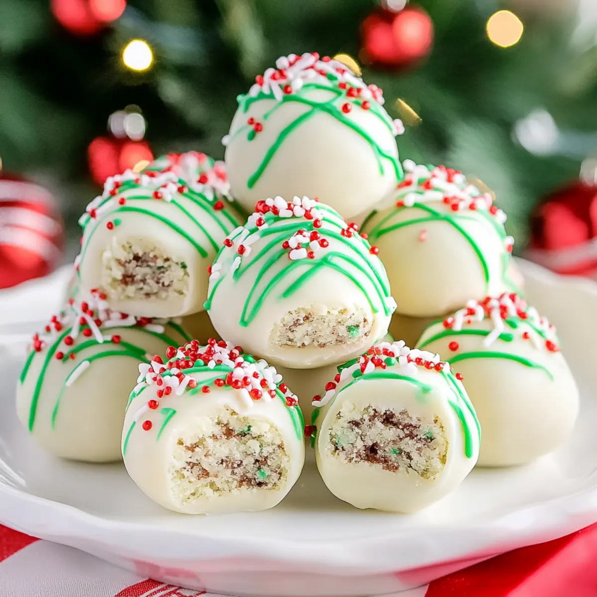 How To Make Simple Christmas Tree Cake Balls