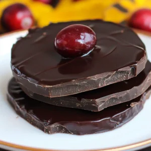 Chocolate Covered Cranberry Sauce: Thanksgiving Treat!