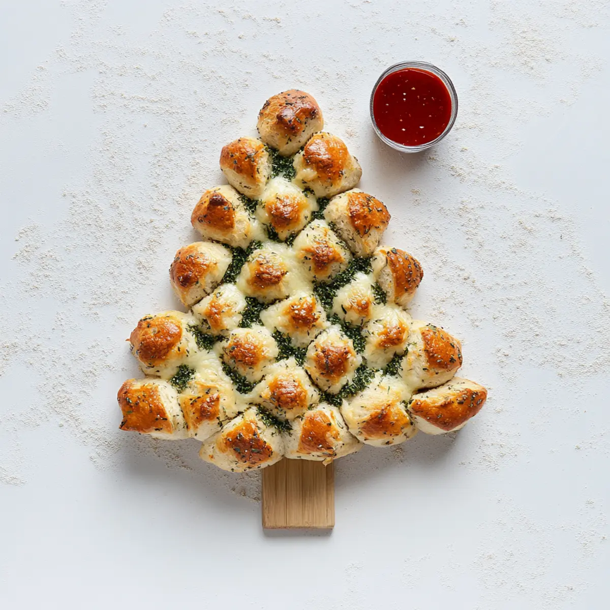 Stuffed Cheesy Bread Tree Recipe By Crystal Farms
