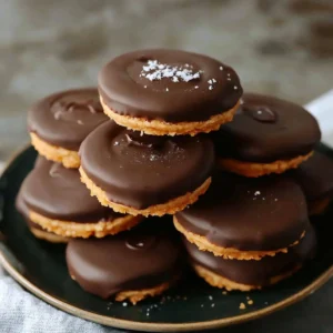 Chocolate Peanut Butter Ritz Cookies • a farmgirl's dabbles