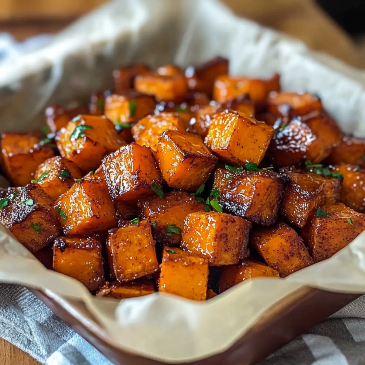 Roasted Sweet Potatoes with Cinnamon & Honey Recipe: A Simple and Healthy Side Dish!