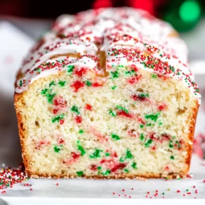 Festive Christmas Sprinkle Buttermilk Bread - Easy Holiday Recipe