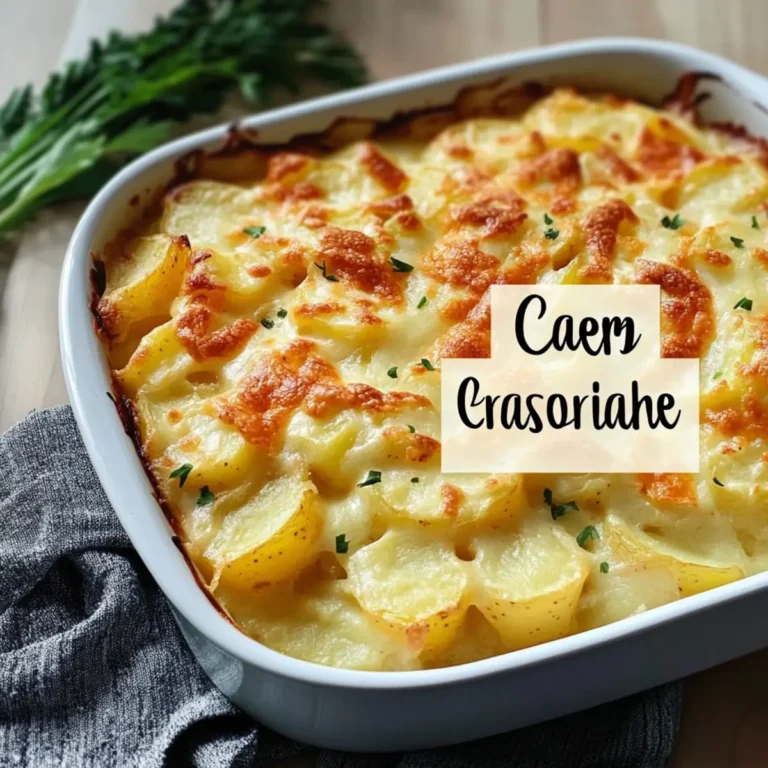 Creamy Potato Casserole Cozy Winter Side Dish