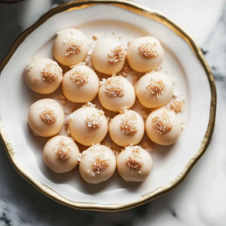 Eggnog Truffles
