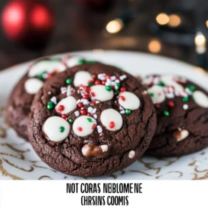 HOT CHOCOLATE COOKIES Christmas Cookies