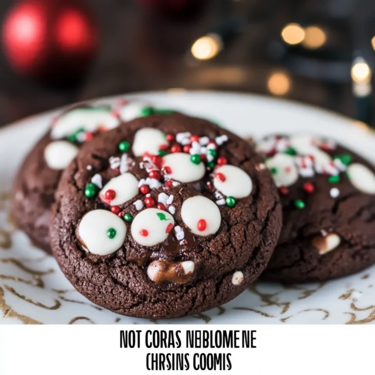 HOT CHOCOLATE COOKIES Christmas Cookies
