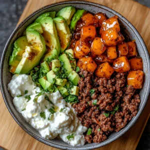 Ground Beef Hot Honey Bowl (Viral Tiktok) Spicy, Sweet & High Protein Meal Prep Win