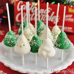 Little Debbie Christmas Tree Cake Pops