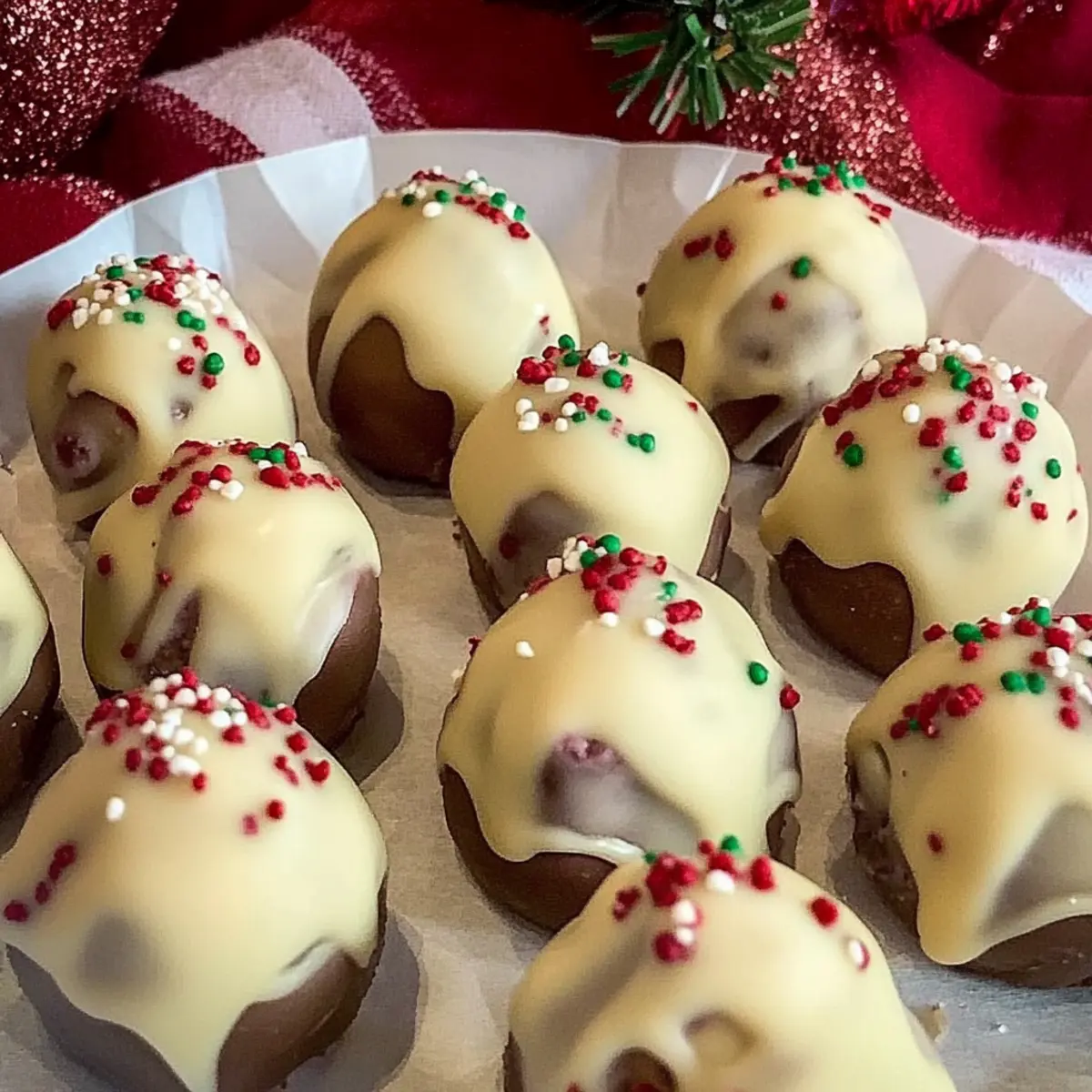 Biscoff Christmas Truffles