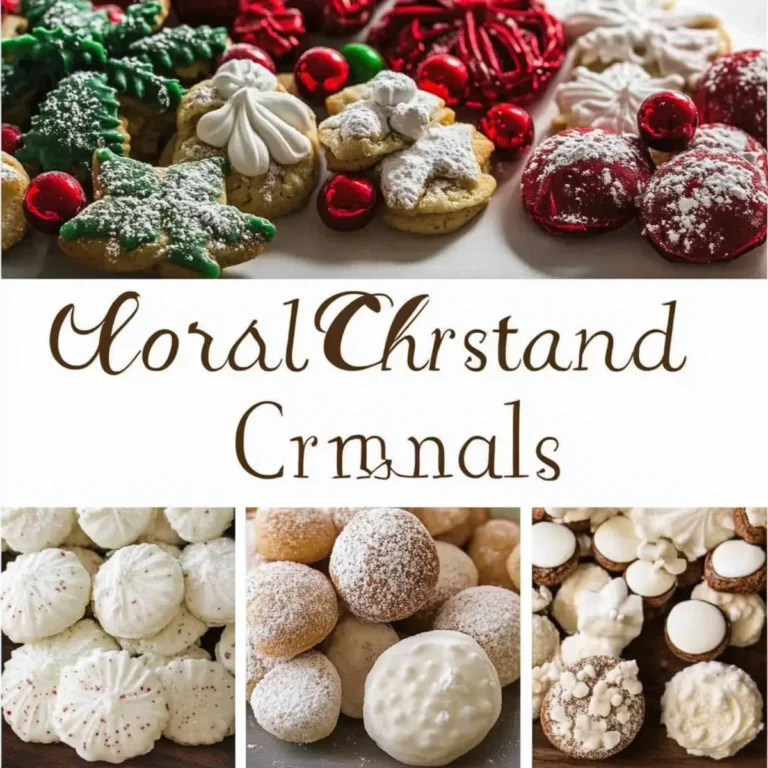 Christmas Cookies And Candies
