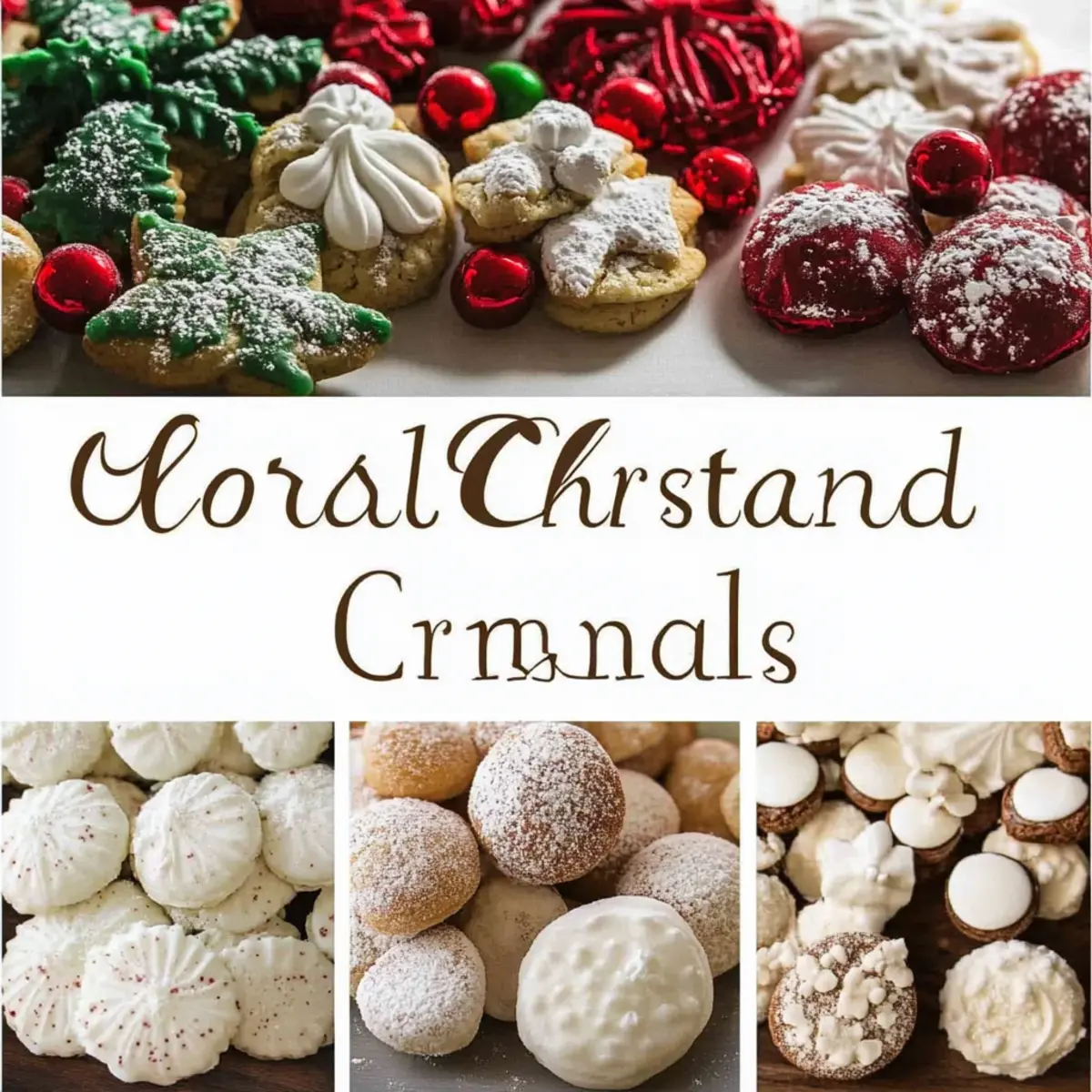 Christmas Cookies And Candies