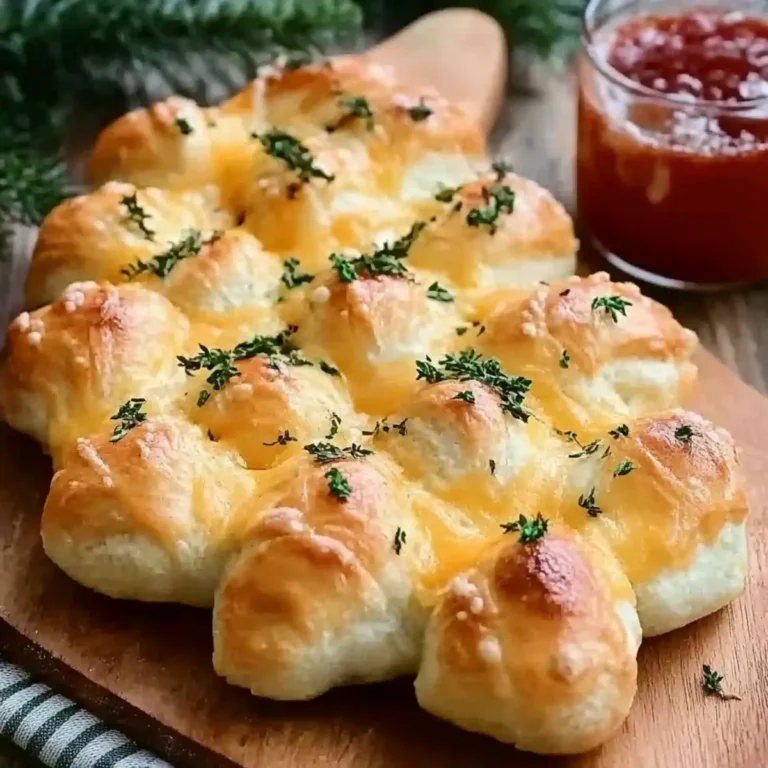 Deliciously Cheesy Christmas Tree Bread for Your Holiday Parties