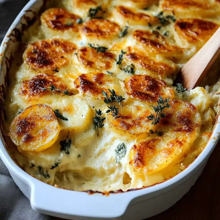 Creamy Scalloped Potatoes Recipe - Perfect Side Dish!